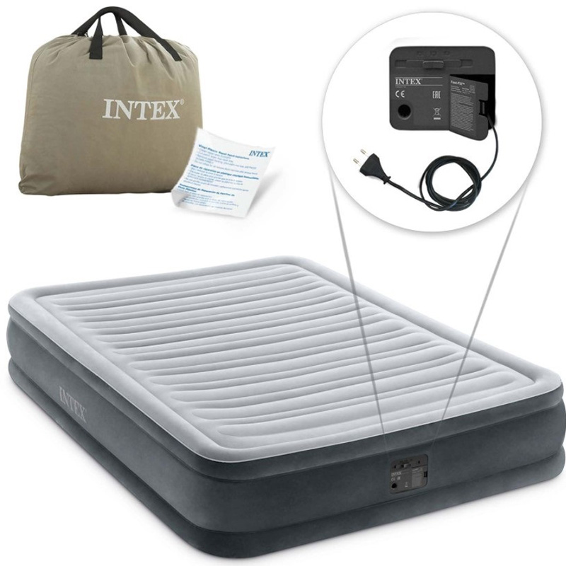 Надувне велюр-ліжко Intex 67768 Надувне велюр-ліжко Intex 67768